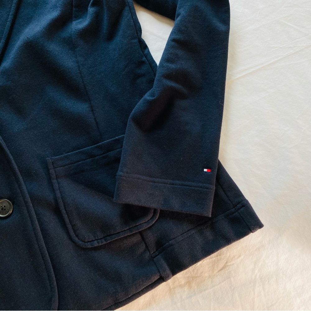 Tommy Hilfiger French Terry Knit Nautical Blazer M - Picture 15 of 17